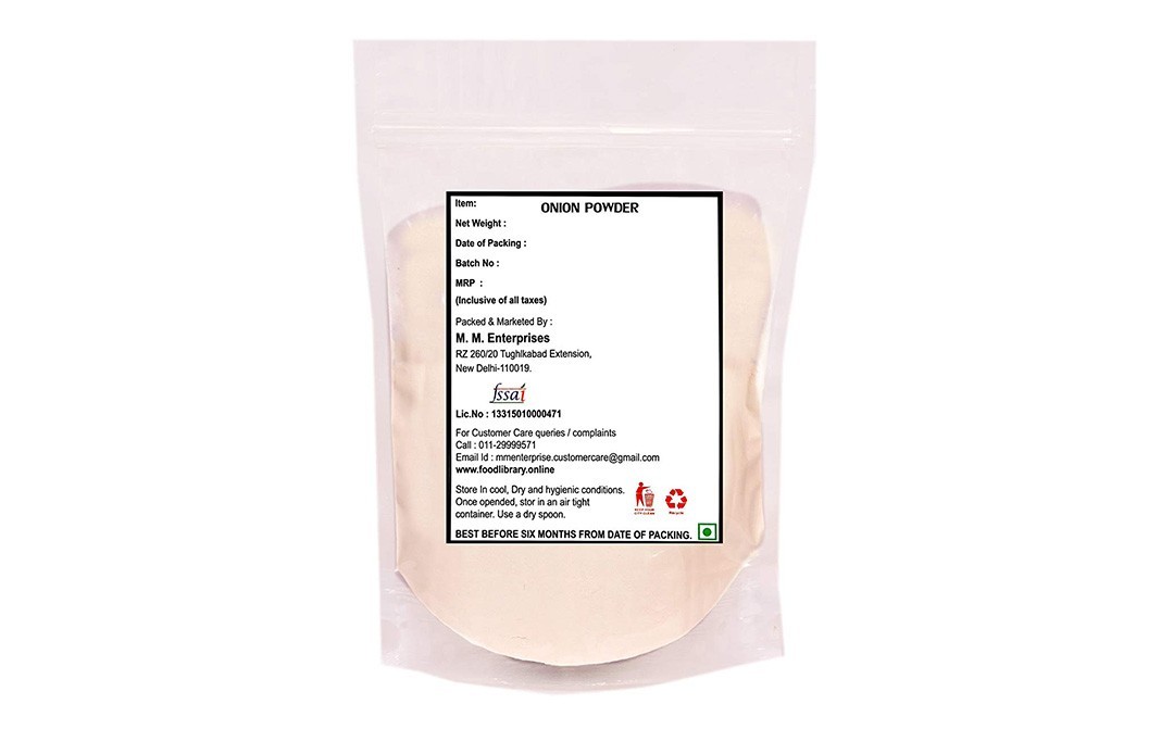 Food Library Onion Powder    Pack  200 grams